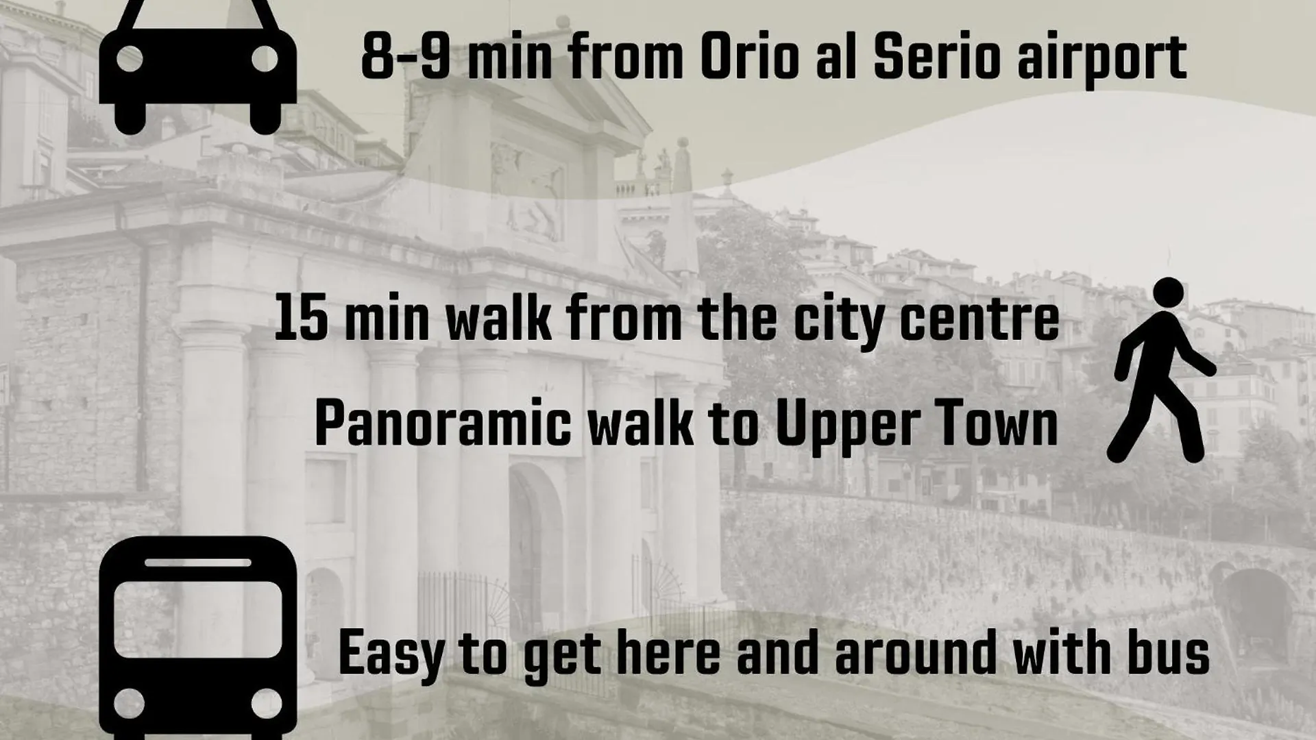 Villa Zina - Apt Verde - 10 Min From City Centre And Airport Bergamo Apartment